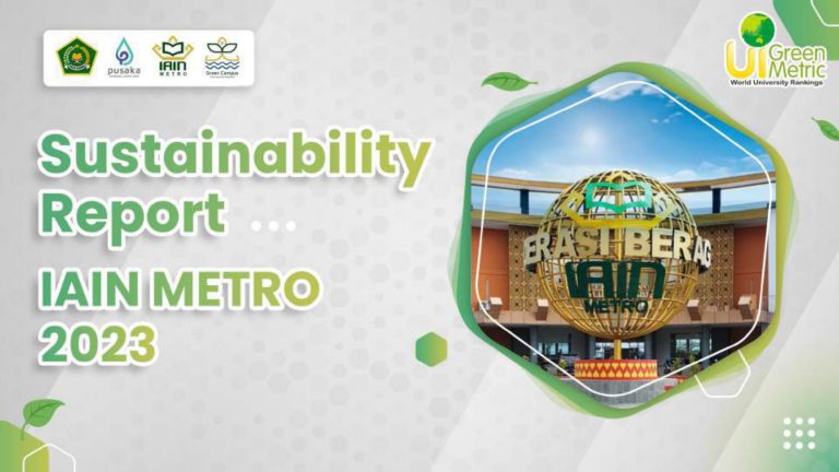 Annual Report UI Green Metric IAIN Metro 2023